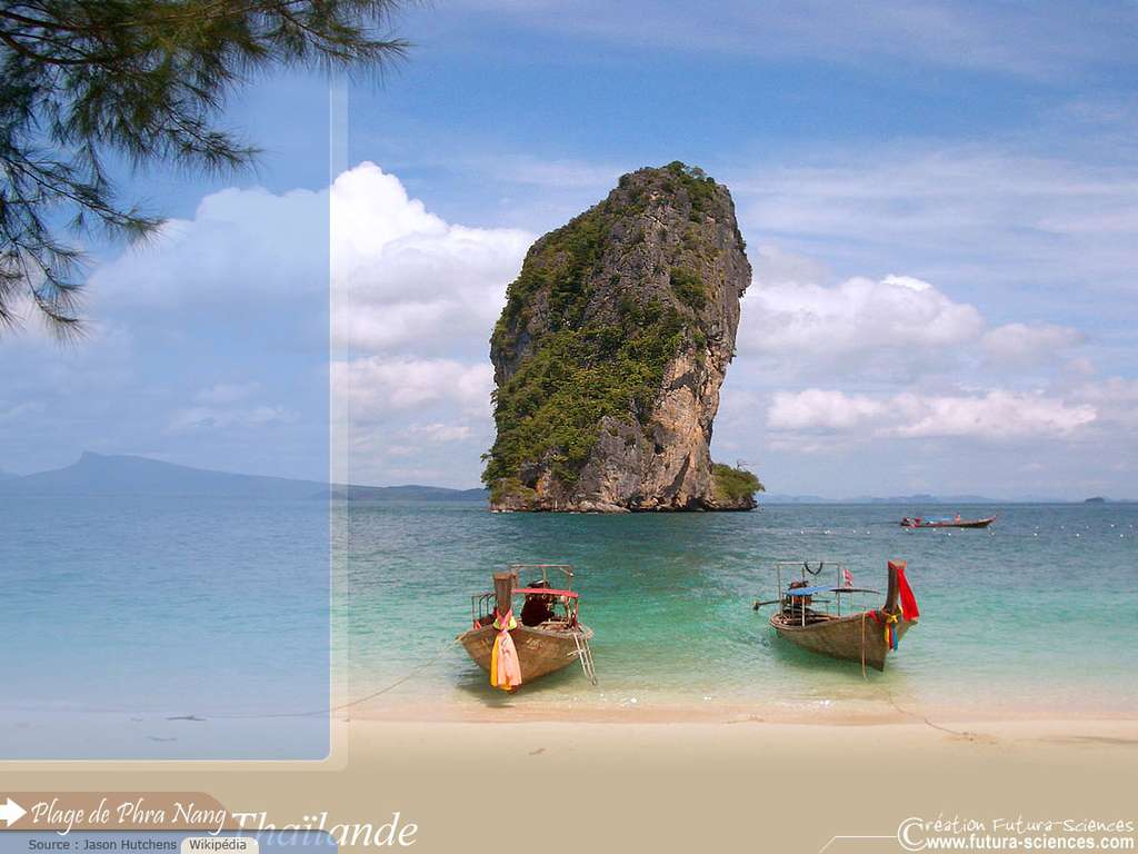 Plage de Phra Nang Thaïlande Plage de Phra Nang Thaïlande