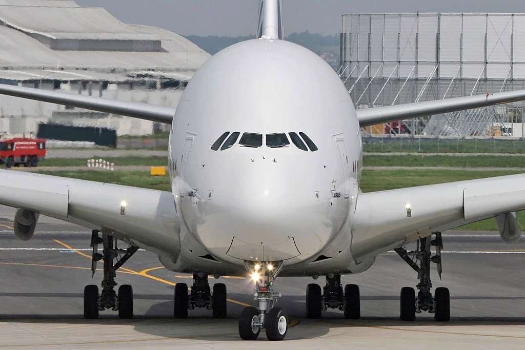 Face à face avec l'Airbus A380