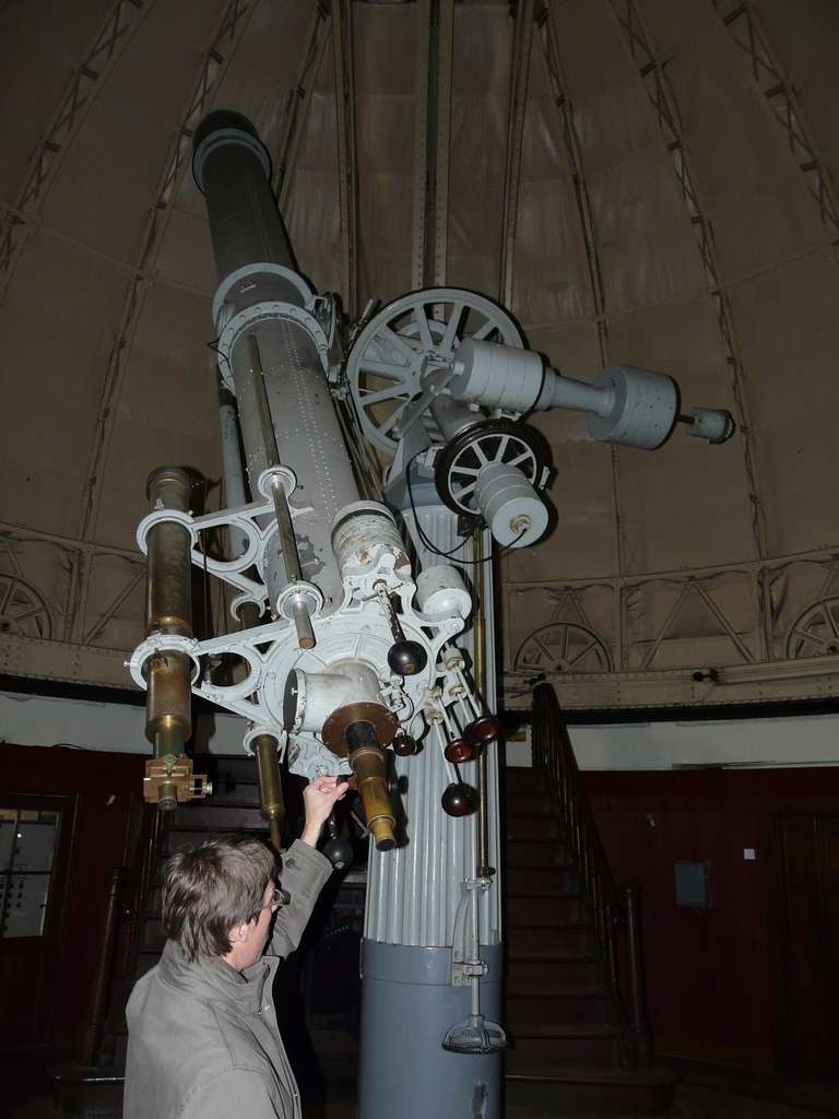 Grande lunette de l'observatoire de Strasbourg Grande lunette de l'observatoire de Strasbourg