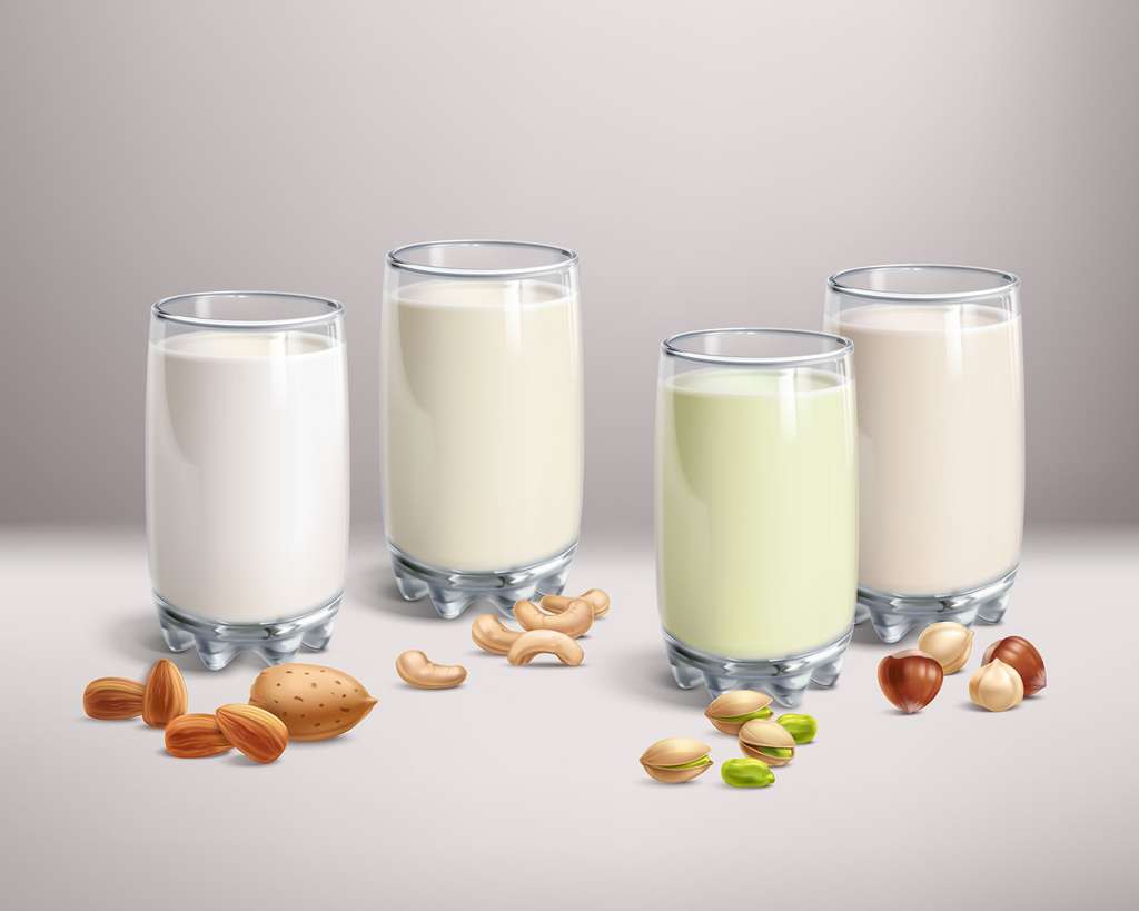 Les consommateurs ont soudain eu l’embarras du choix entre de multiples laits végétaux, mais à la fin c’est le lait d’amande qui s’est imposé .... © Mila V, Adobe stock