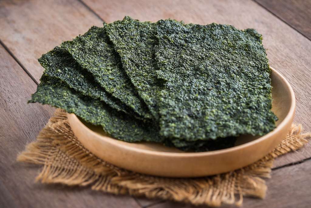 L’algue nori, riche en protéines L’algue nori, riche en protéines
