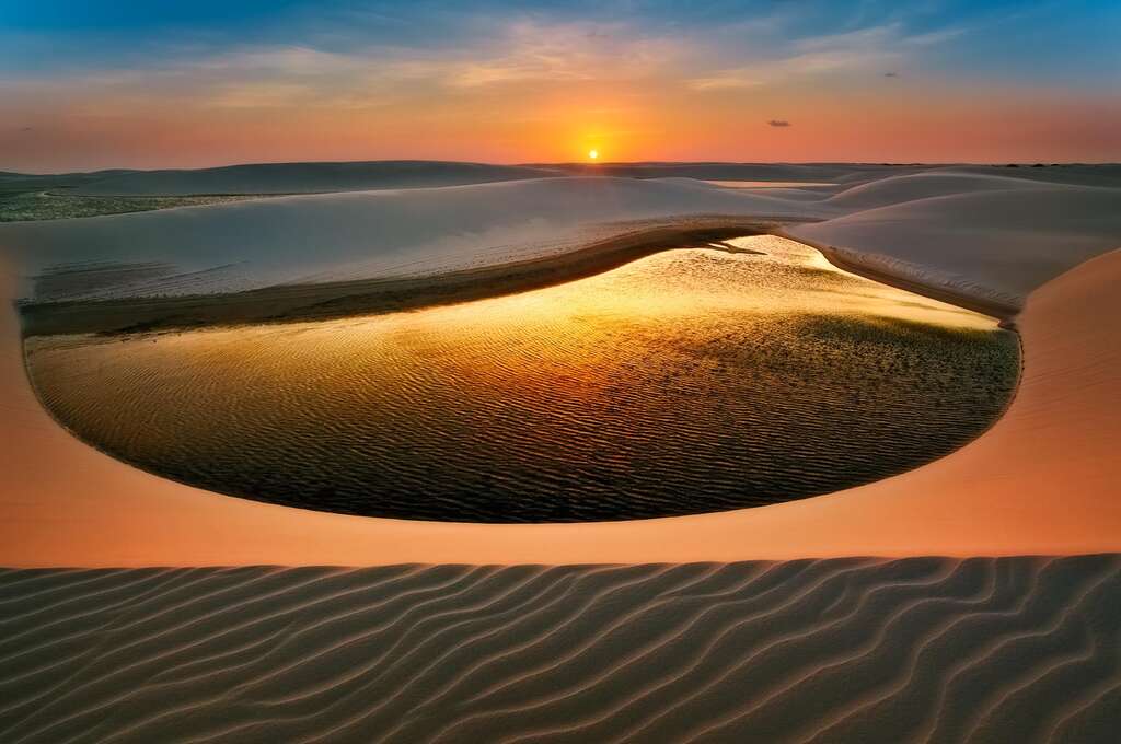 La mer de sable irréelle du Cerrado La mer de sable irréelle du Cerrado