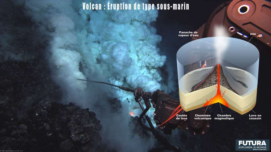 Definition Volcan Sous Marin Eruption Sous Marine Futura Planete