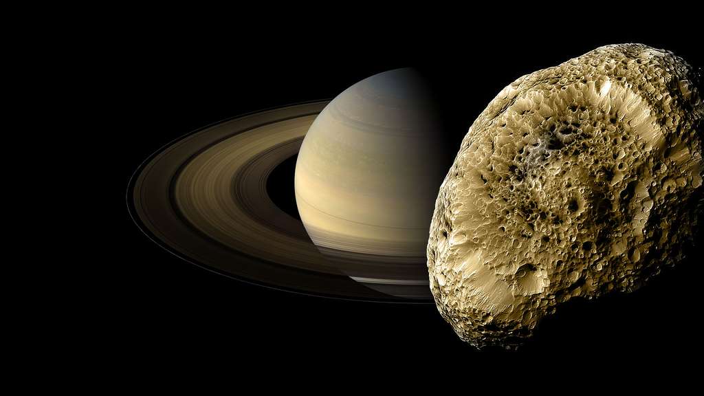 Hypérion, une lune de Saturne Hypérion, une lune de Saturne