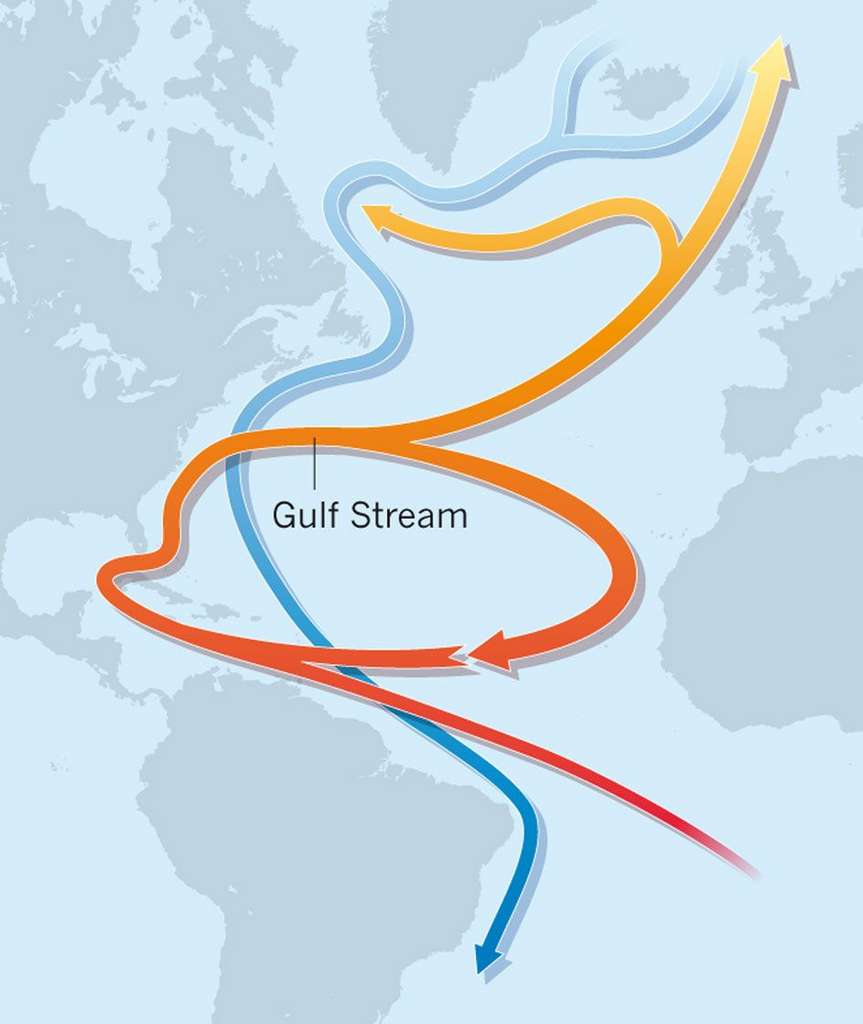 Le Gulf Stream a été fortement perturbé il y a  ans