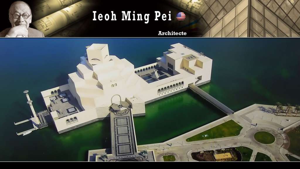 Le musée d’art islamique de Doha repose sur une île artificielle Le musée d’art islamique de Doha repose sur une île artificielle