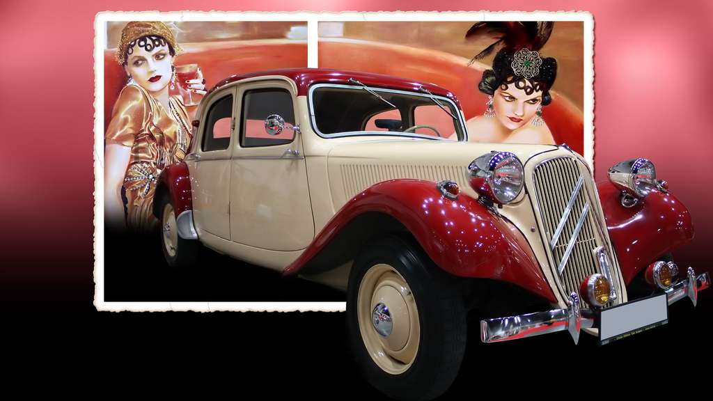 Photo La Citroen Traction Avant Et Ses Roues Avant Motrices