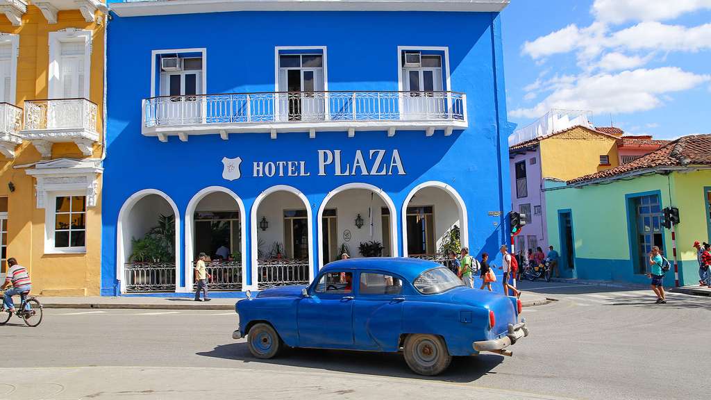 La maison bleue de Sancti Spiritus La maison bleue de Sancti Spiritus