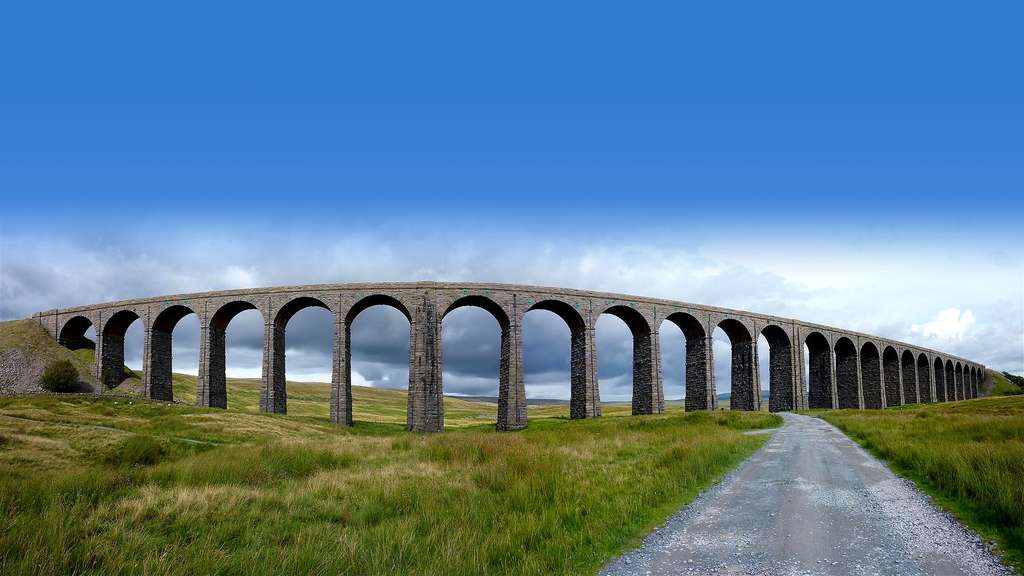 Le viaduc de Ribblehead, au Royaume-Uni Le viaduc de Ribblehead, au Royaume-Uni