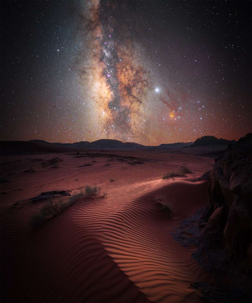 Runner up : Desert Magic par Stefan Liebermann, grand amoureux de la Voie lactée. © Stefan Liebermann, Insight Investment Astronomy Photographer of the Year