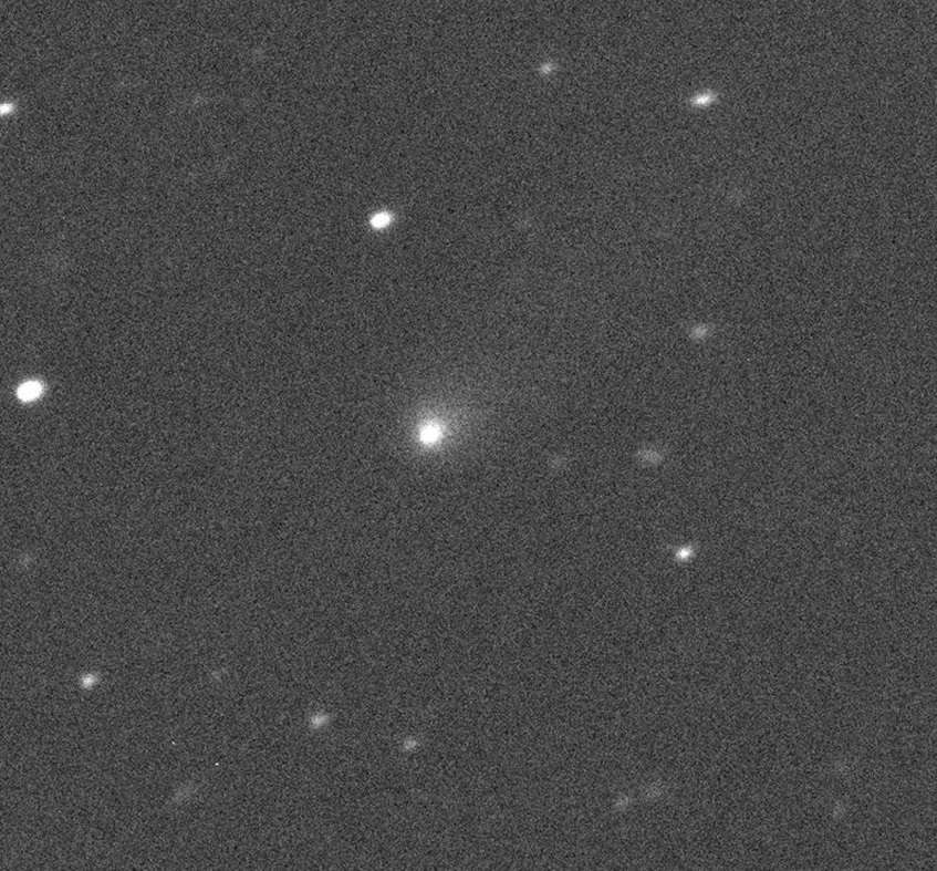 La comète C/2019 Q4 vue par le télescope Canada-France-Hawaï le 10 septembre 2019. © Canada-France-Hawaii Telescope