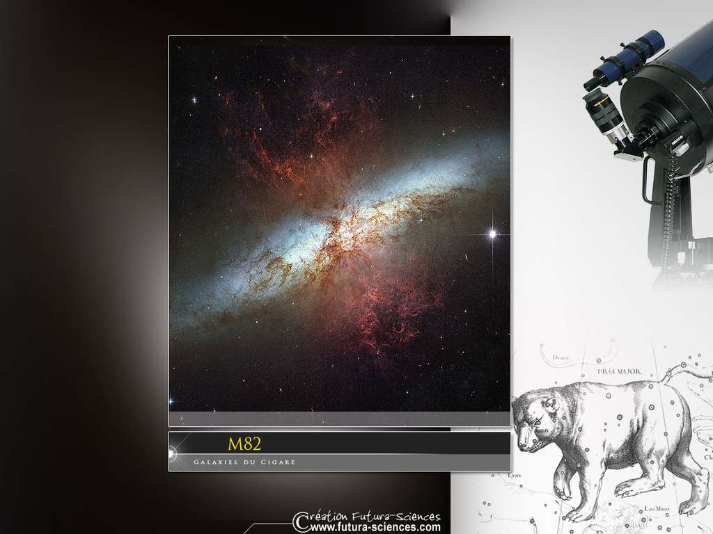 Galaxie du cigare - M82 Galaxie du cigare - M82
