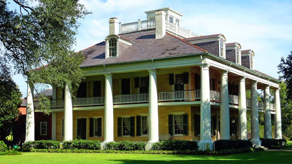 La plantation Houma, en Louisiane La plantation Houma, en Louisiane