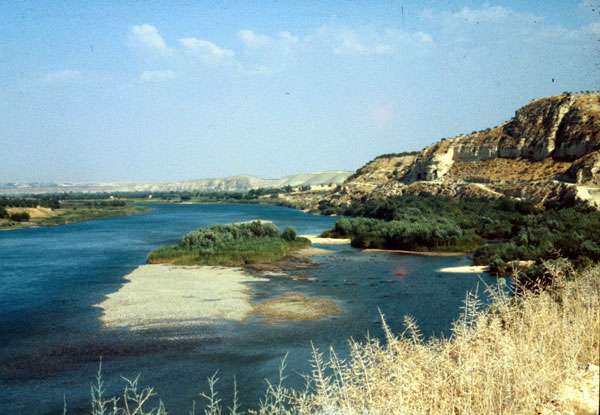 La vallée de l'Euphrate La vallée de l'Euphrate