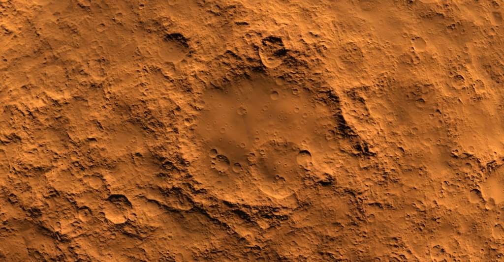 Une analyse des cratères martiens laisse penser que la fréquence des collisions d’astéroïdes dans le Système solaire interne est constante depuis au moins 600 millions d’années. © helen_f, Adobe Stock