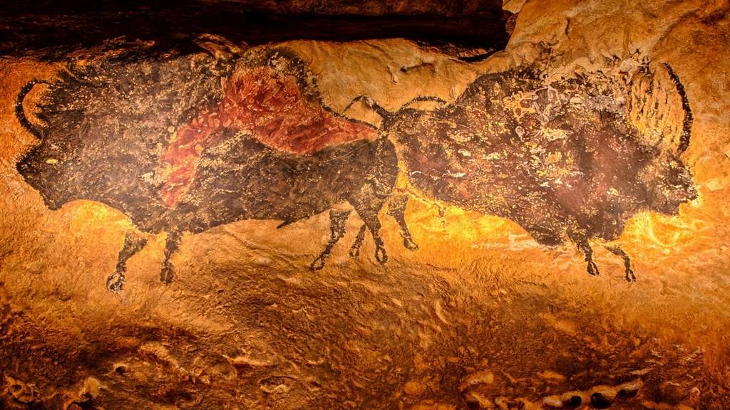 Le diptyque aux bisons Le diptyque aux bisons