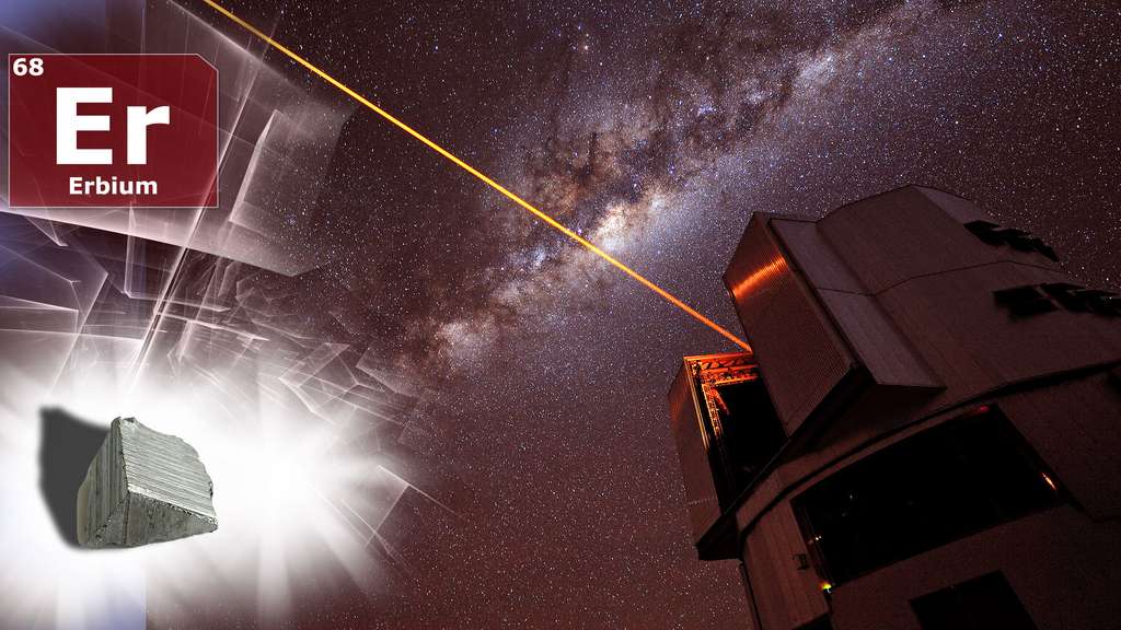 L'erbium, de symbole Er, utilisé dans les lasers L'erbium, de symbole Er, utilisé dans les lasers