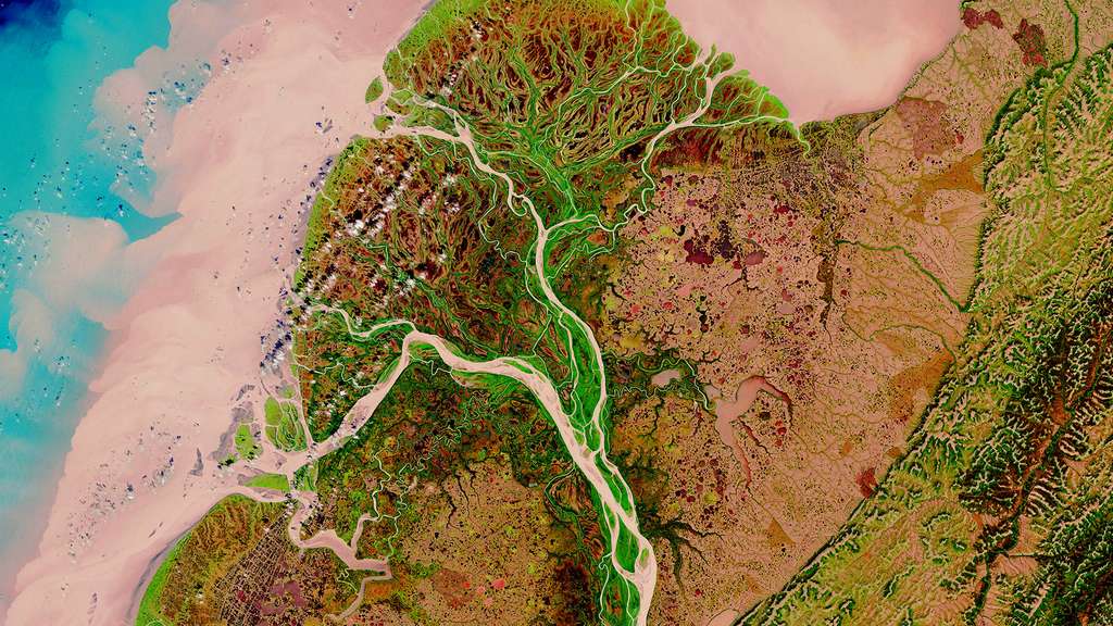 Le delta du Yukon-Kuskokwim en Alaska Le delta du Yukon-Kuskokwim en Alaska