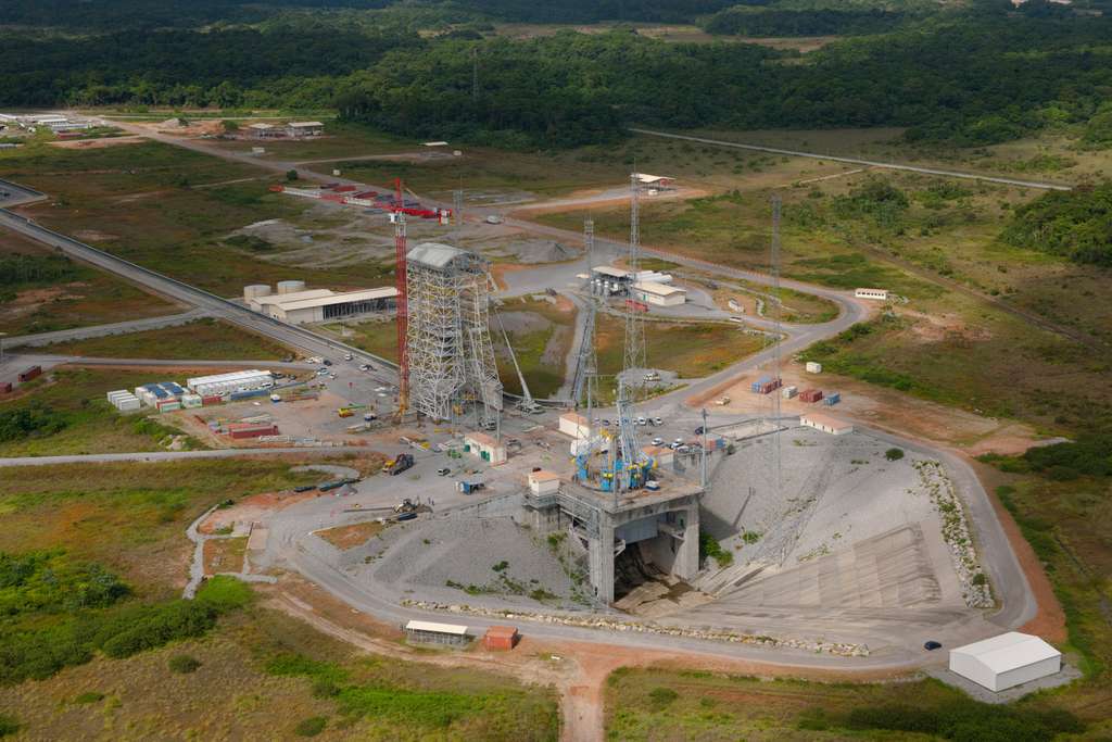 Le pas de tir de Soyuz en Guyane Le pas de tir de Soyuz en Guyane