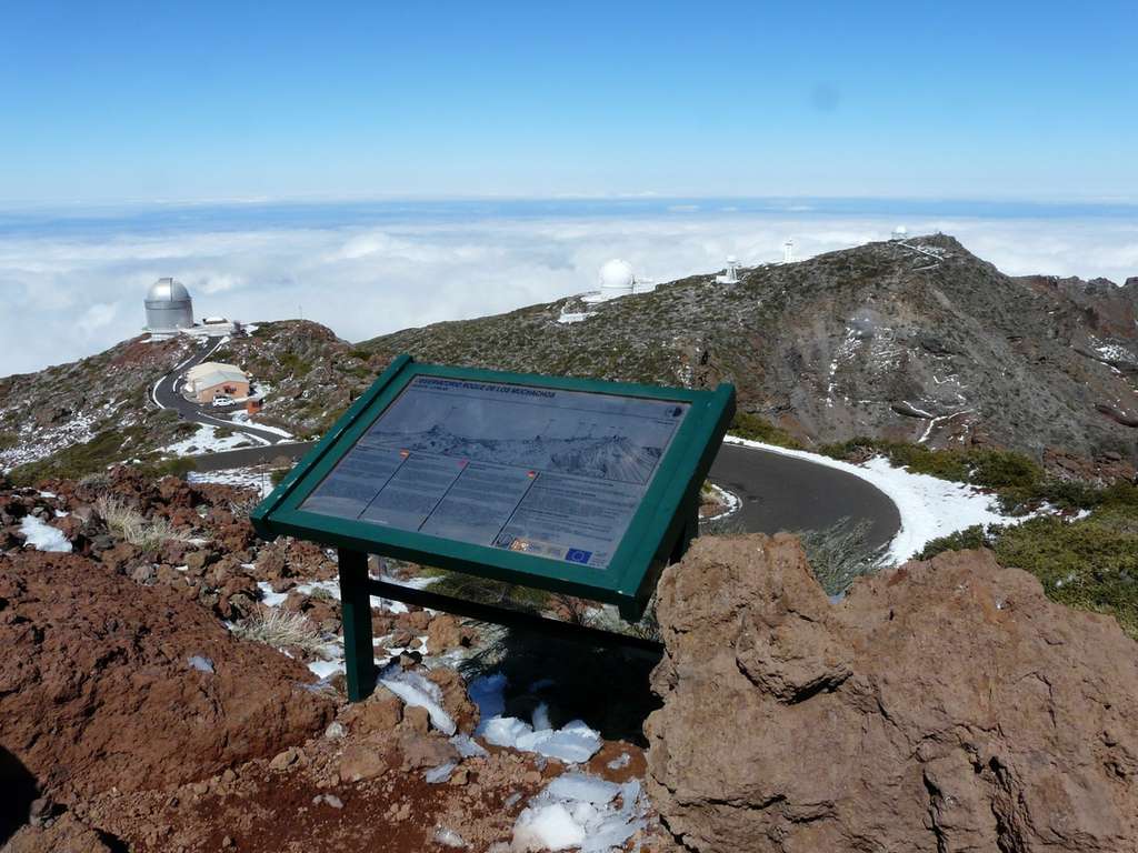 L'observatoire du Roque de los Muchachos, dont fait partie le GranTeCan L'observatoire du Roque de los Muchachos, dont fait partie le GranTeCan