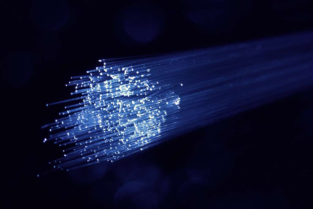 La fibre optique permet des transferts de données très rapides. © Denny Müller, Unsplash