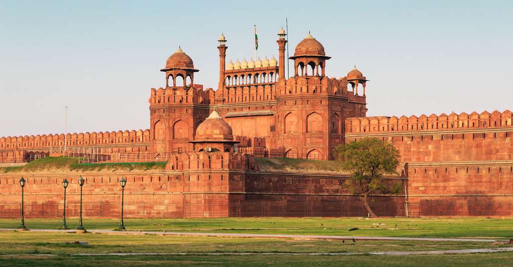 Fortifications du Fort Rouge à Delhi. © A.Savin, Wikimedia commons, FAL