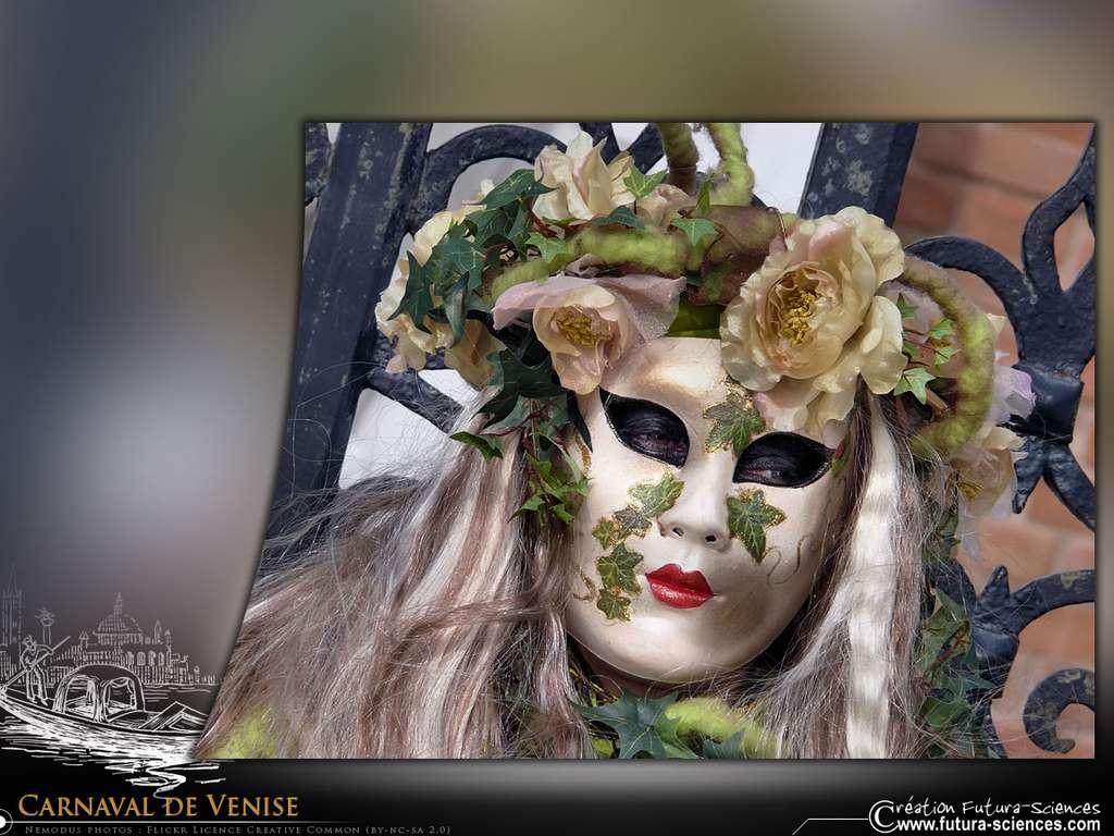Carnaval de Venise - Femme lierre Carnaval de Venise - Femme lierre