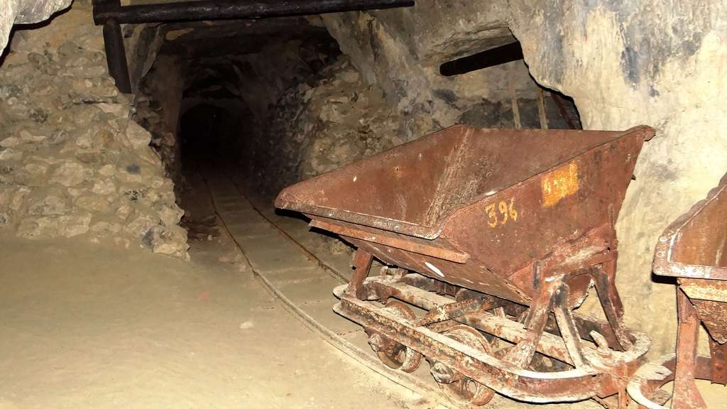 Les anciennes carrières de phosphate de la Malogne, en Belgique Les anciennes carrières de phosphate de la Malogne, en Belgique