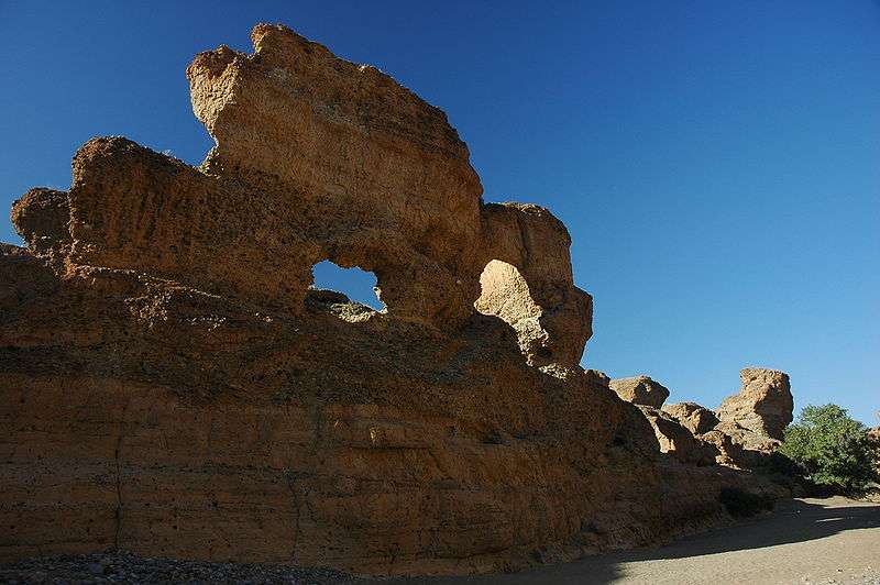le canyon de Sesriem, en Namibie le canyon de Sesriem, en Namibie