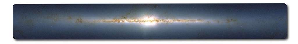 Image de la Voie lactée obtenue dans le proche infrarouge par le projet 2MASS. © www.ipac.caltech.edu