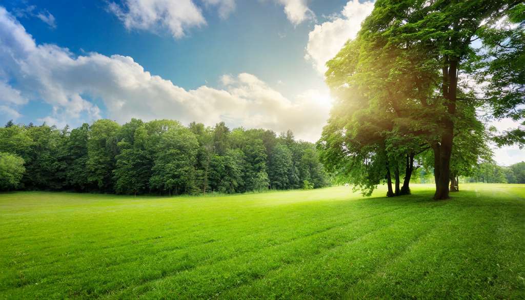 Entre les forêts et les champs à proximité, la différence de température est énorme et se répercute sur l'évolution du climat. © Dayami, Adobe Stock