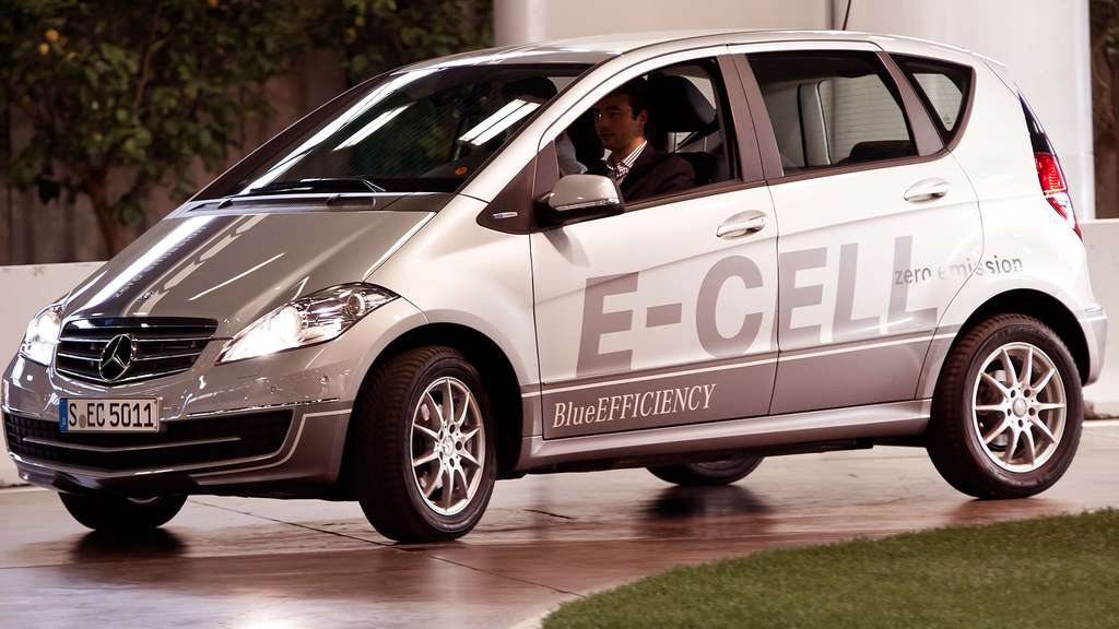 La Mercedes Classe A E-Cell La Mercedes Classe A E-Cell