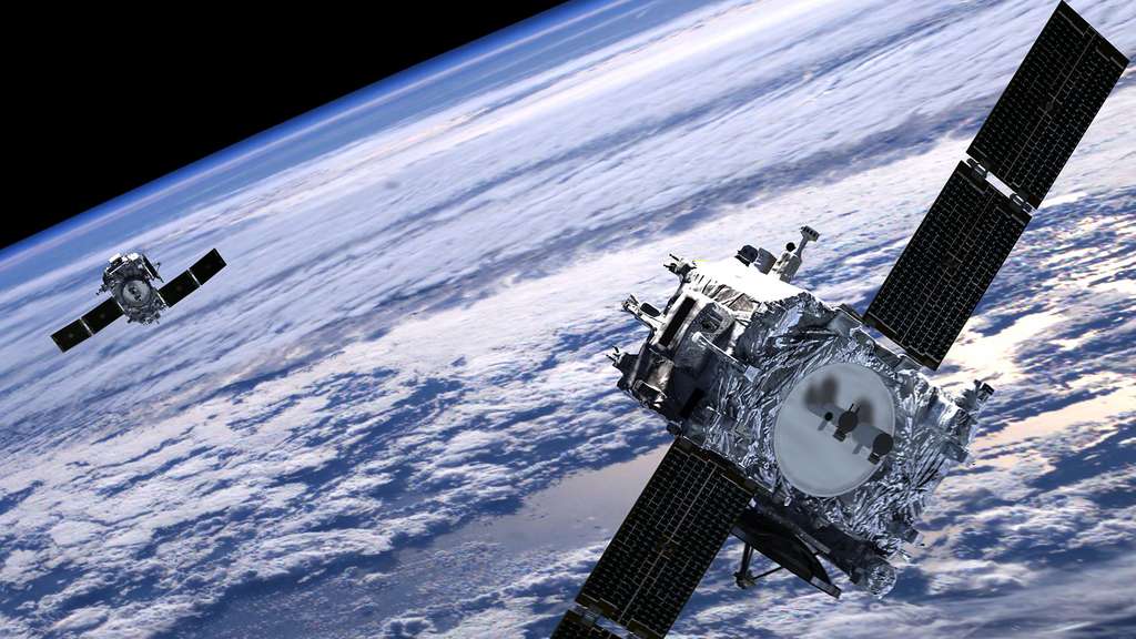 Les panneaux solaires des satellites spatiaux Les panneaux solaires des satellites spatiaux