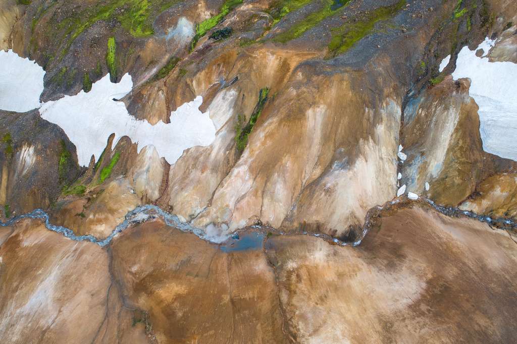 L'Islande vue du ciel : de feu et de glace L'Islande vue du ciel : de feu et de glace