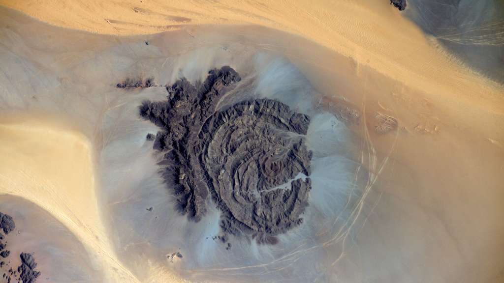 Le Tchad vu de l'espace Le Tchad vu de l'espace