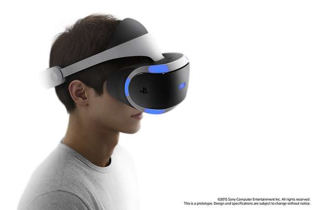 Le casque de réalité virtuelle PlayStation VR de Sony. © Sony, Flickr, CC by-nc 2.0