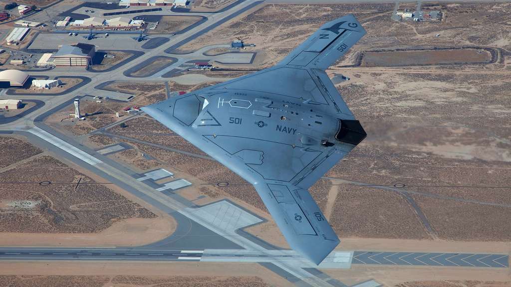 Le X47 B, un drone au pied marin Le X47 B, un drone au pied marin