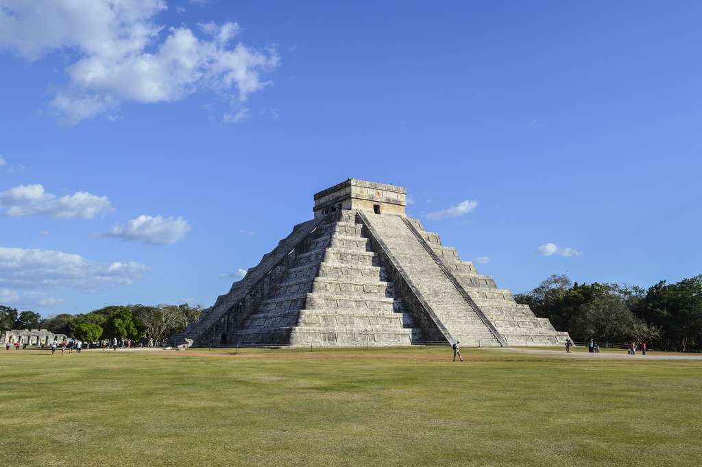 La Méso-Amérique est l’un des grands foyers de civilisation du monde. En photo : Chichen Itza, pyramide des Kukulcan. © Darvin Santos, Pixabay, DP
