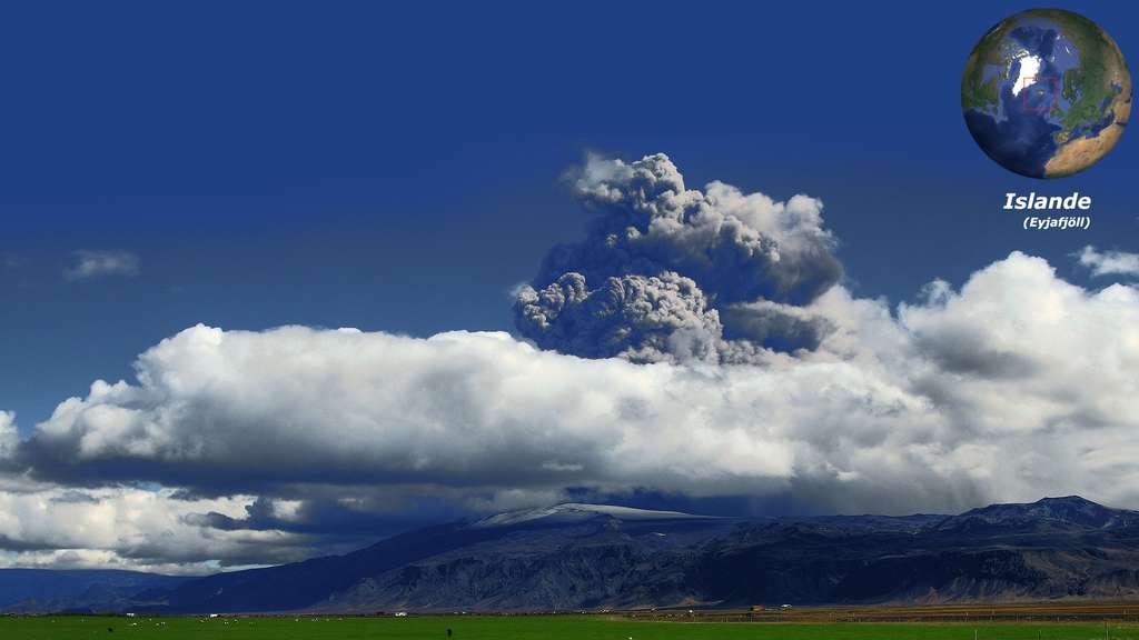 L'Eyjafjöll, le volcan islandais qui perturbe les avions L'Eyjafjöll, le volcan islandais qui perturbe les avions