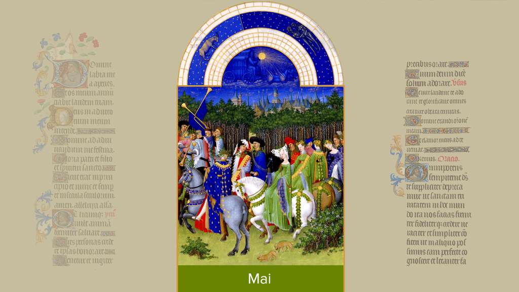 Mai : fête de l’amour à la cour du duc de Berry Mai : fête de l’amour à la cour du duc de Berry
