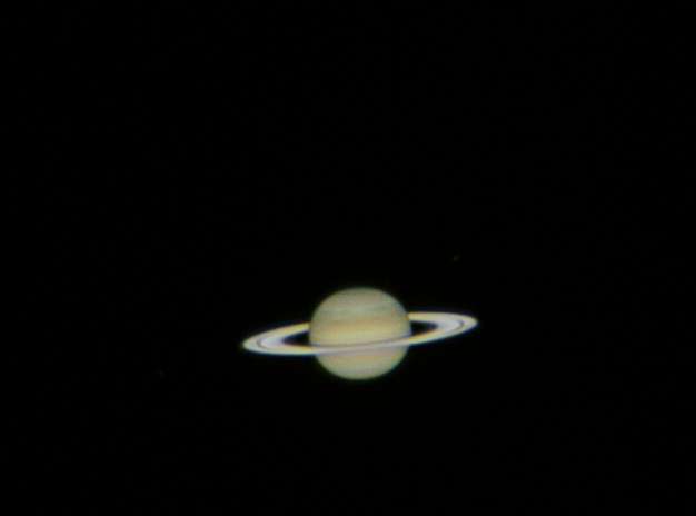 Saturne le 11 avril. © G. Bauza
