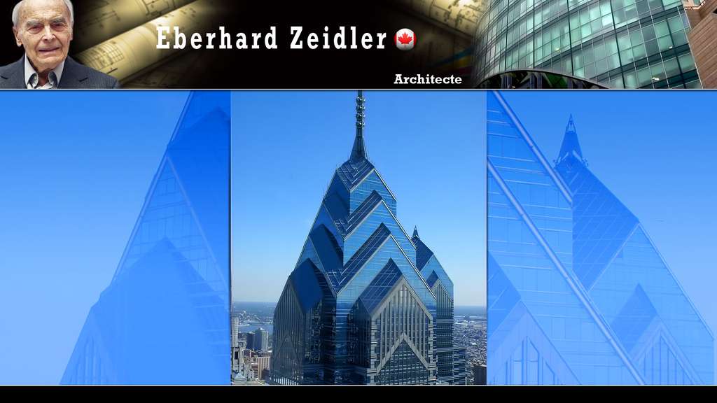 Le One Liberty Place à Philadelphie, par Eberhard Zeidler Le One Liberty Place à Philadelphie, par Eberhard Zeidler