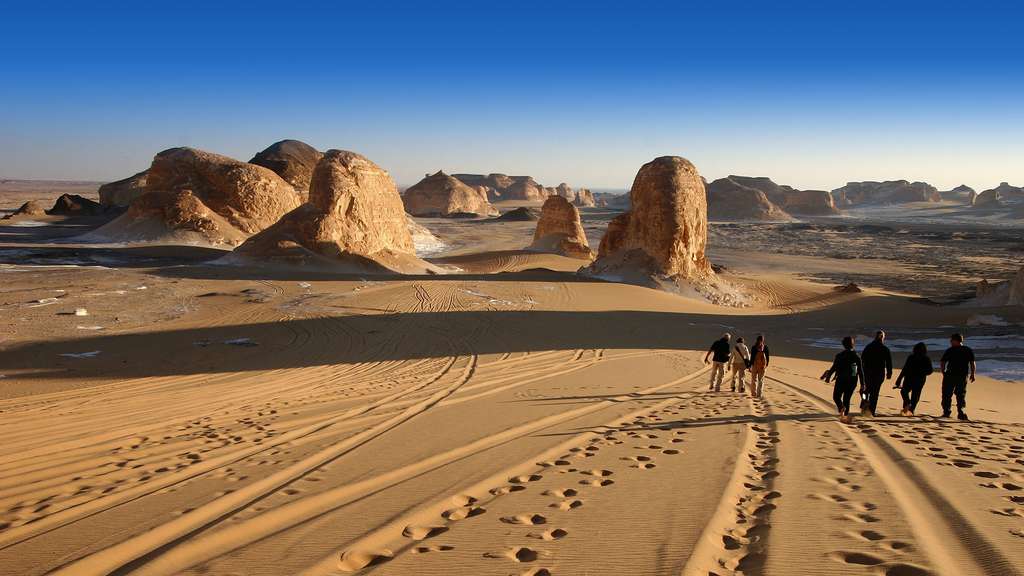 Egypte, l'étonnant désert blanc Egypte, l'étonnant désert blanc