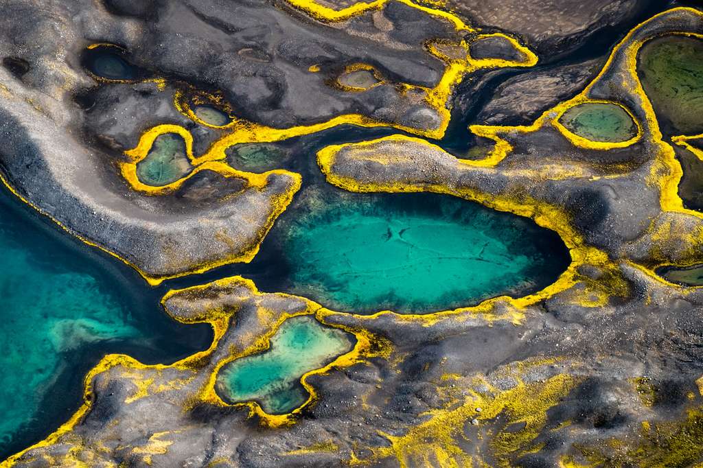Islande : des lacs glacés vert émeraude