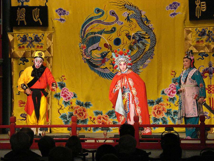 Opéra chinois à Pékin Opéra chinois à Pékin