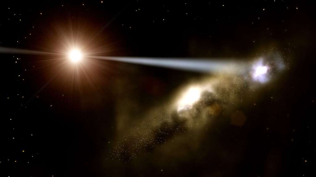 Un quasar inhabituel Un quasar inhabituel