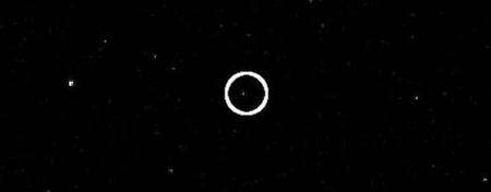 Image de Steins acquise par la caméra de navigation de Rosetta le 20 août 2008. Crédit Esa