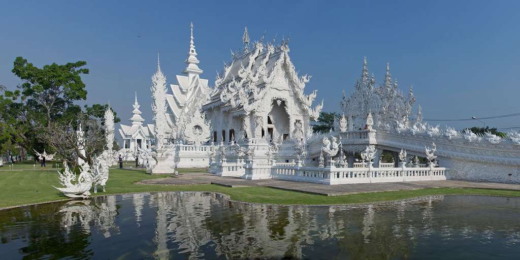 Wat Rong Khun, un temple pour symboliser la pureté du bouddhisme Wat Rong Khun, un temple pour symboliser la pureté du bouddhisme