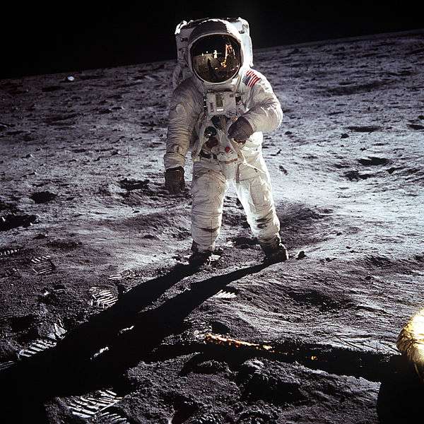 Cette célèbre photo de Buzz Aldrin, deuxième Homme à marcher sur la Lune, a fait plusieurs fois le tour de la Terre. © Nasa