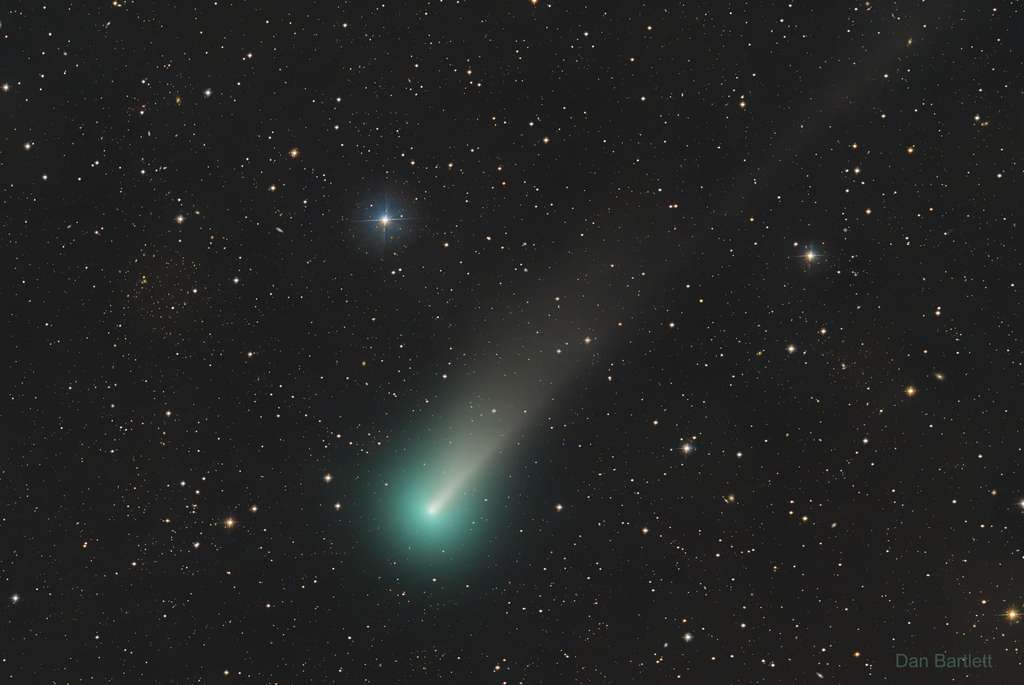 La comète Leonard en novembre 2021. © Dan Bartlett, Apod, Nasa